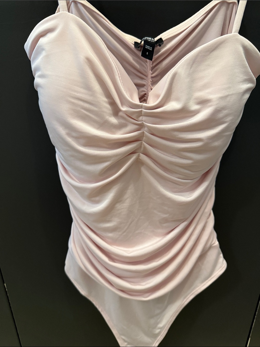 Express Baby Pink Body Contour Bodysuit